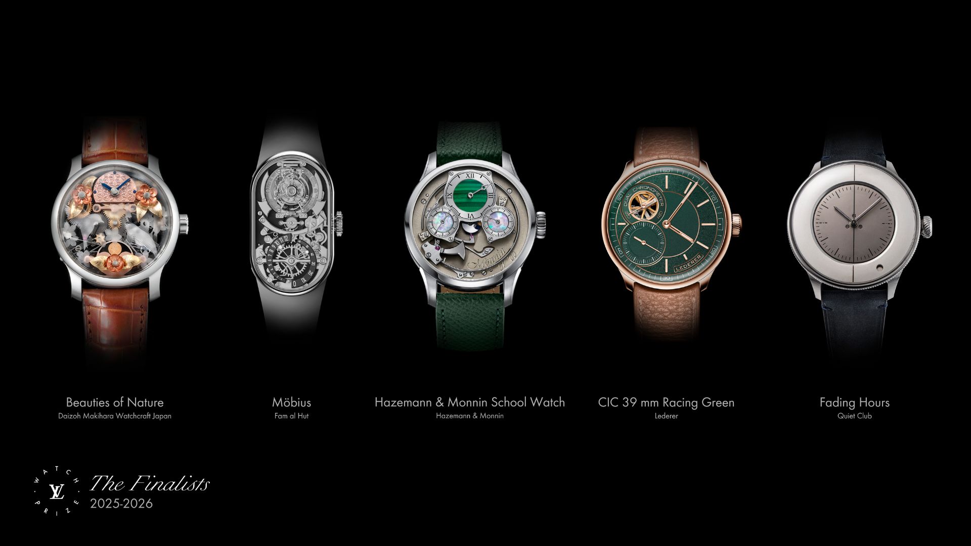 Finalists and jury revealed for Louis Vuitton’s Watch Prize for Independent Creatives