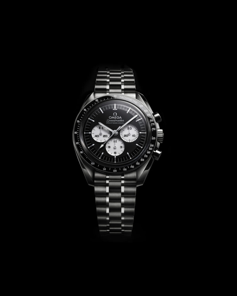 New Omega Seamaster Moonwatches Land With Reverse panda dials