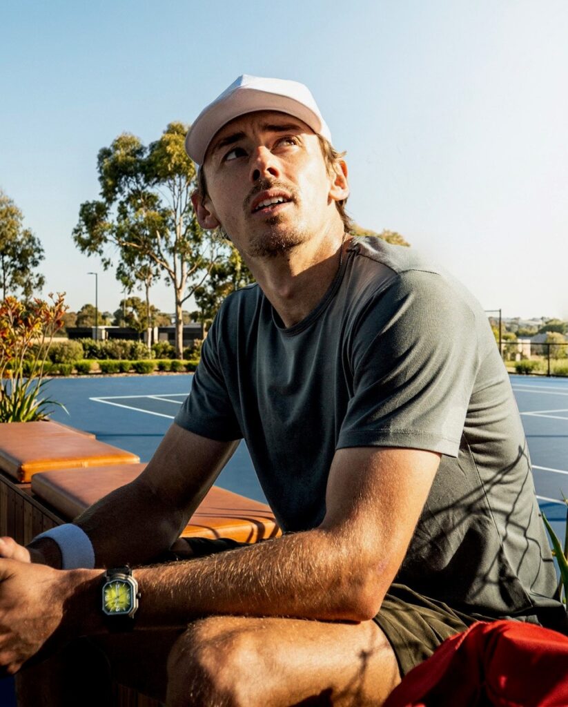 Alex De Minaur Partners With Gerald Charles
