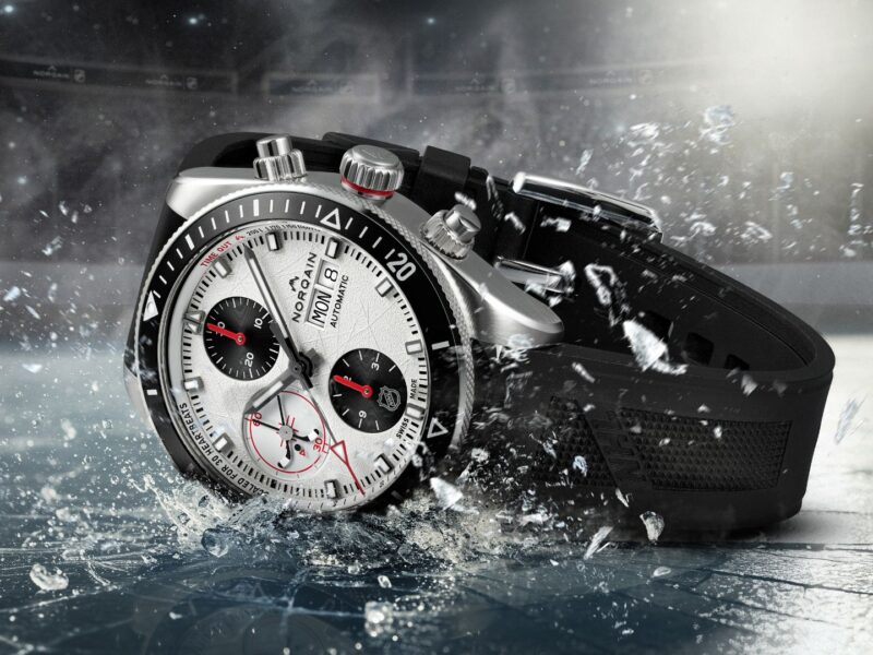 Hermès doubles down on twin moon displays for new Slim d'Hermès