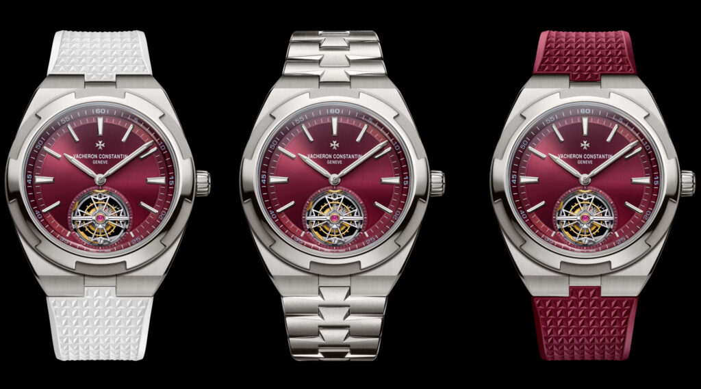 Vacheron Constantin uses titanium for Overseas Tourbillon