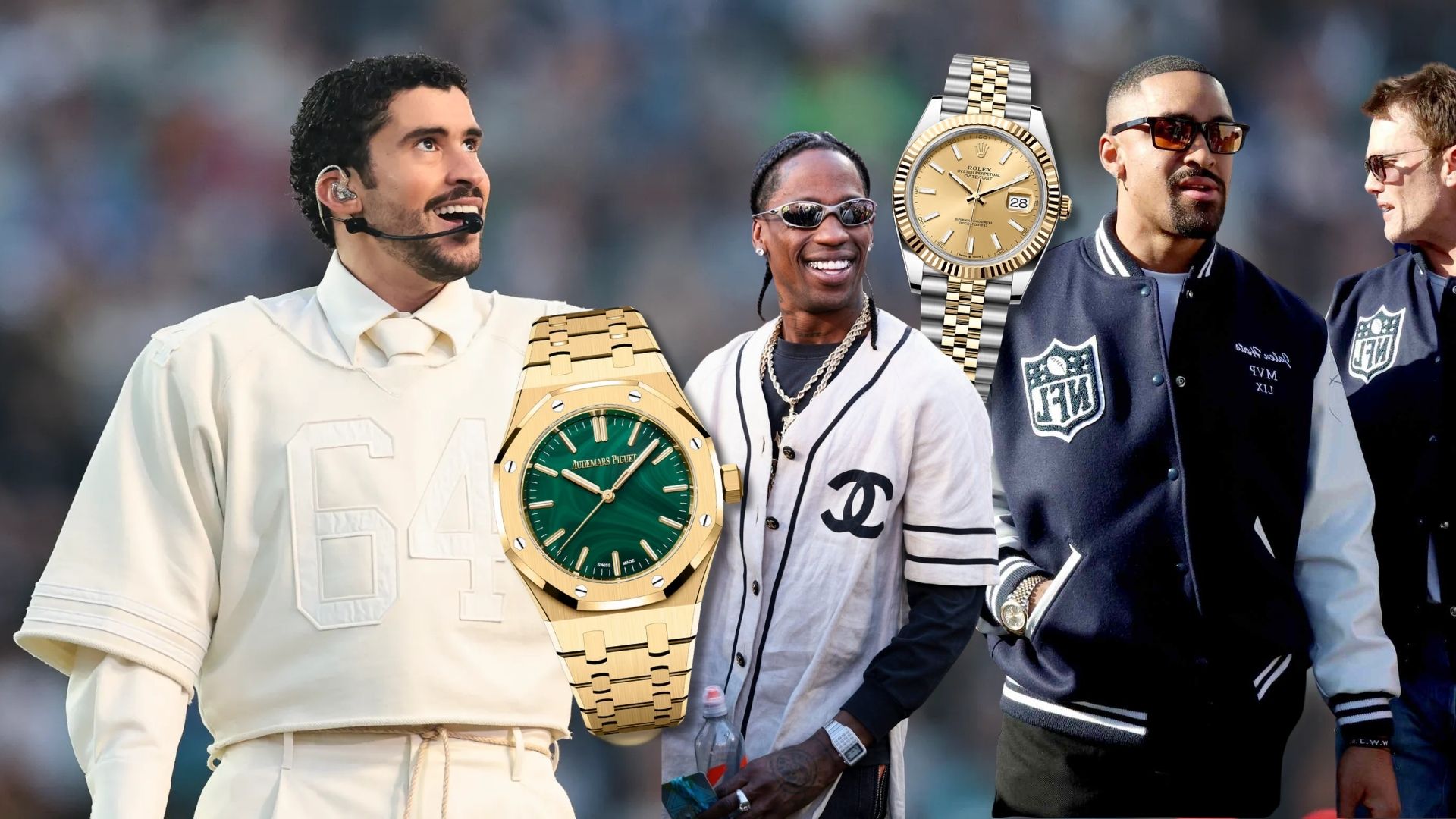 8 watches we spotted at the Super Bowl LX 2026