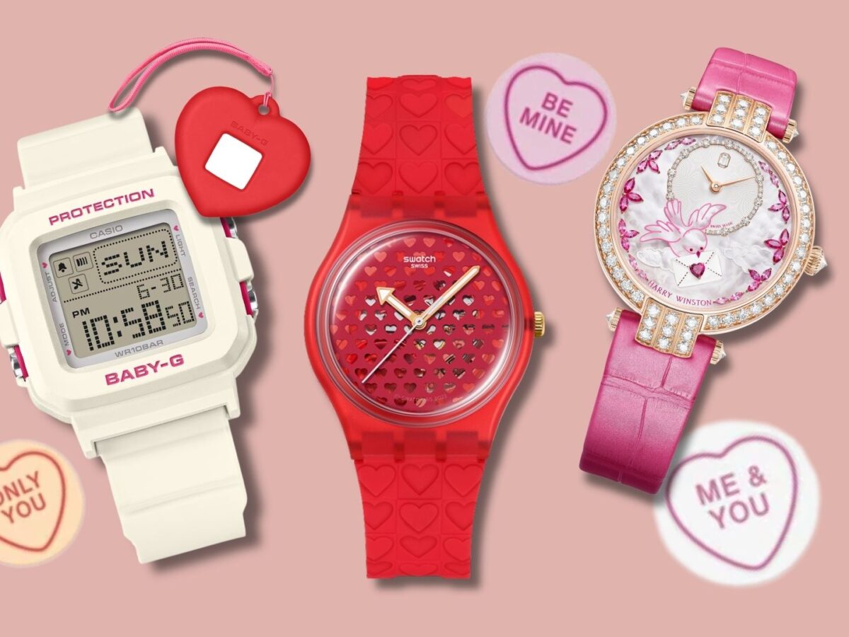 Love is on the wrist with these Valentine's Day watches