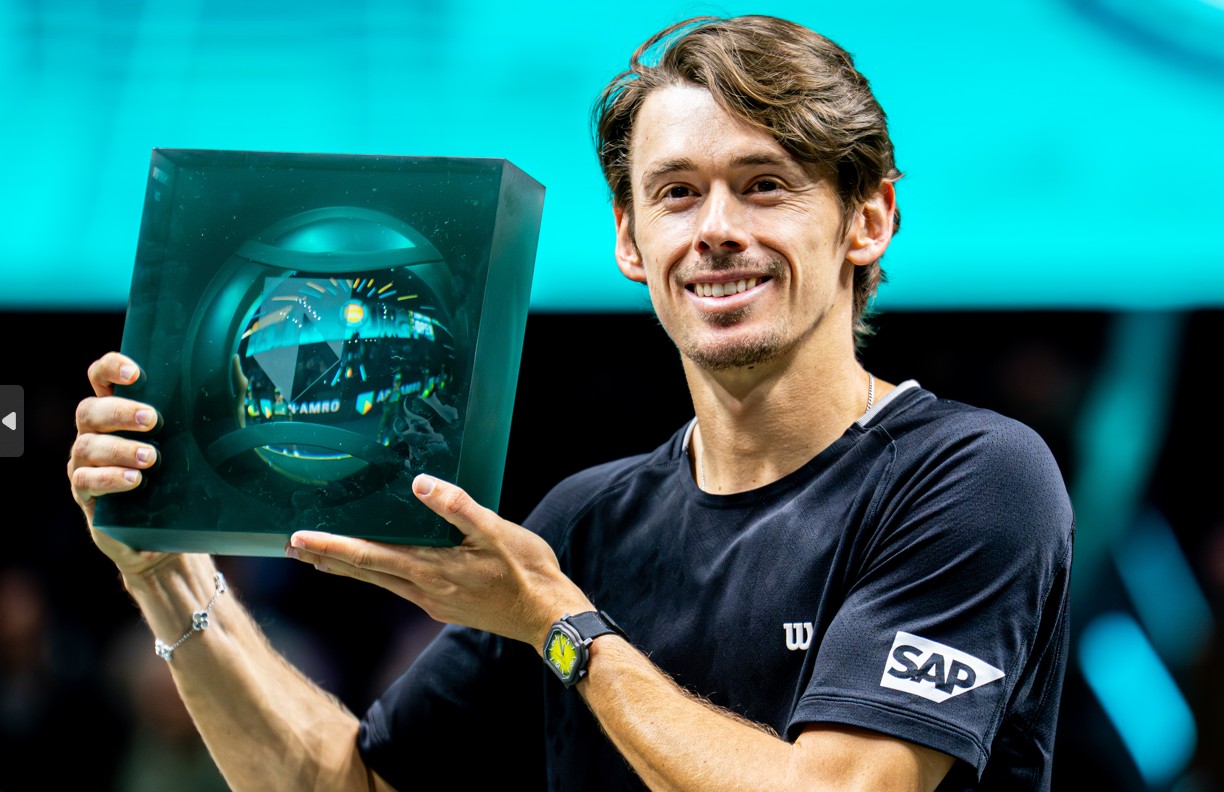 Gerald Charles celebrates double victory at ABN AMRO Open