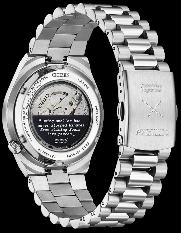 Citizen slices into time with Tsuyosa x seconde/seconde/ watch