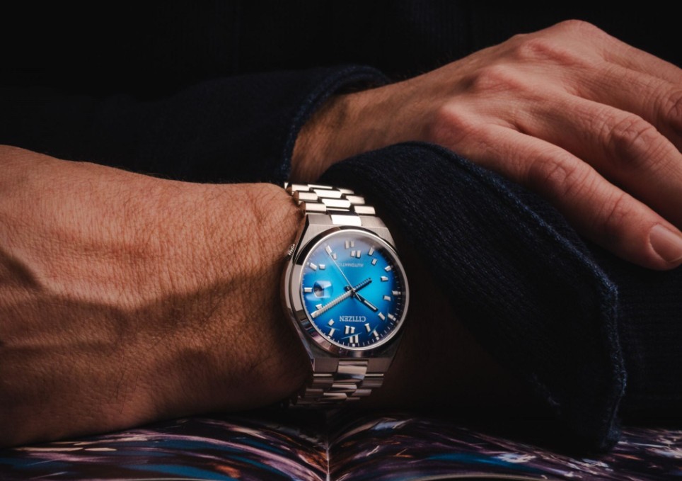 Citizen slices into time with Tsuyosa x seconde/seconde/ watch