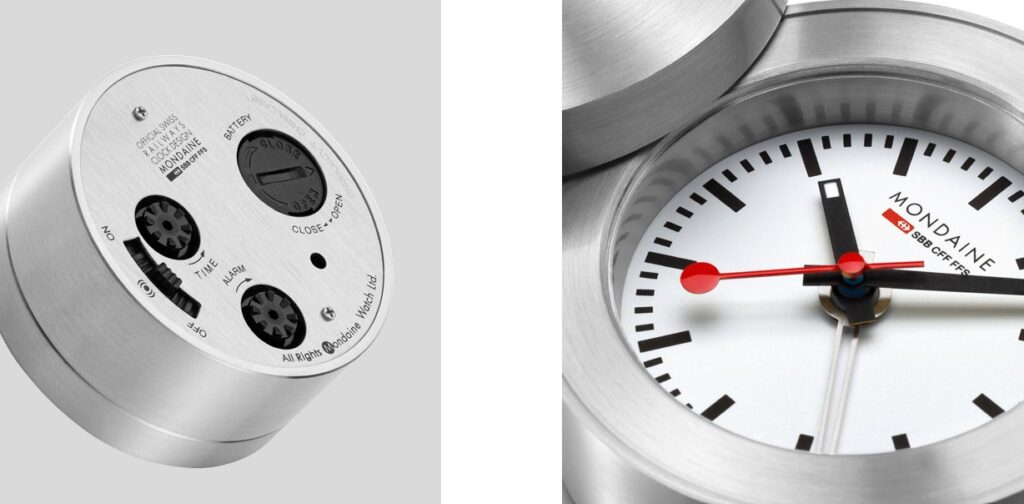 Mondaine Lightens the Load with Sleek New Travel Alarm Clock
