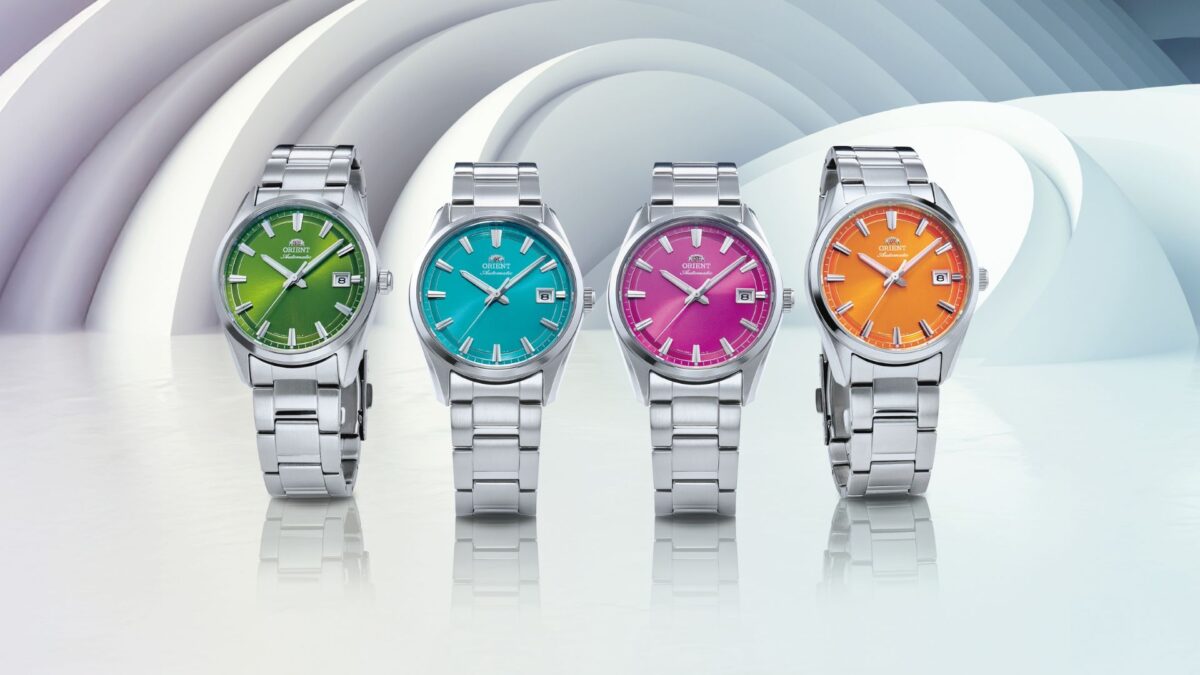 Orient expands Stretto range with colorful new dial options