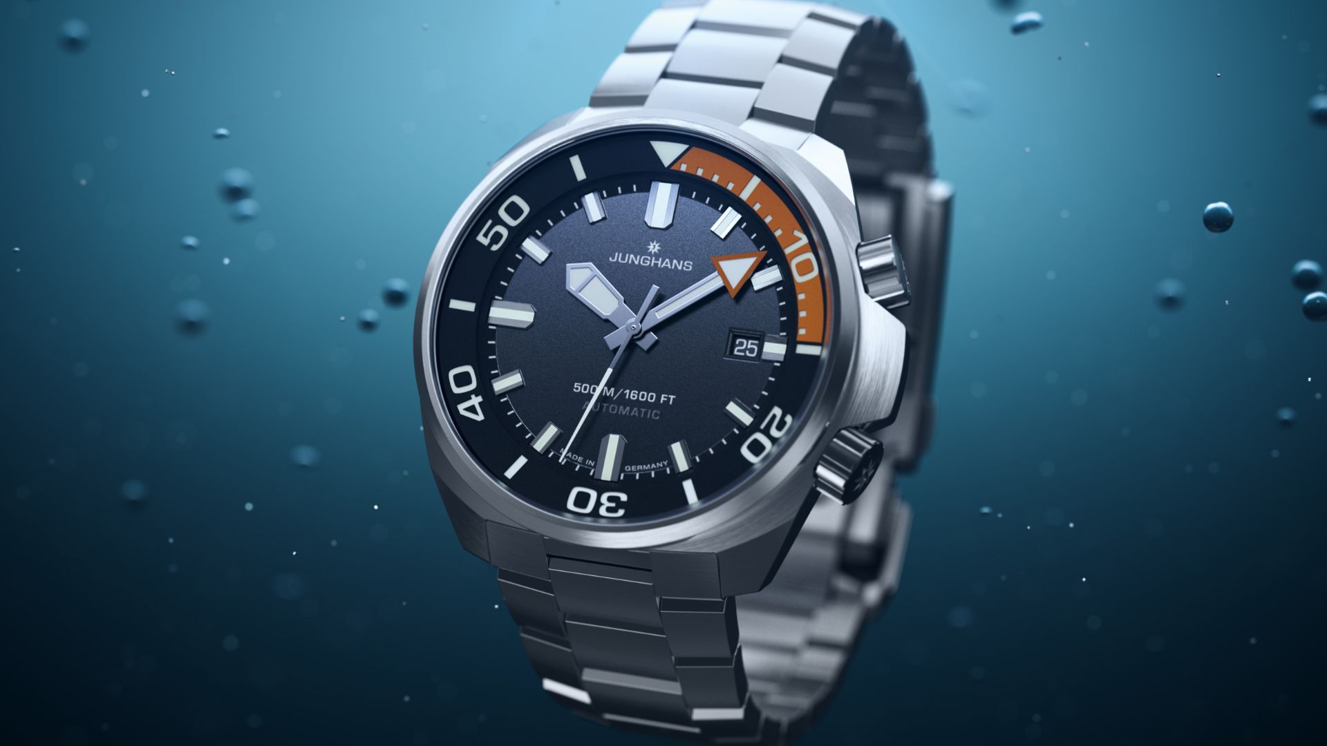 Junghans launches first modern professional dive watch