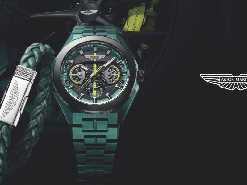aston martin TKS IP Podium Green watch collection