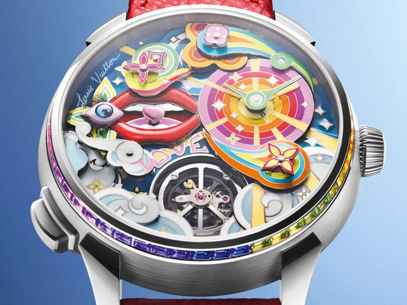 Louis Vuitton Tambour Taiko Arty Automata watch