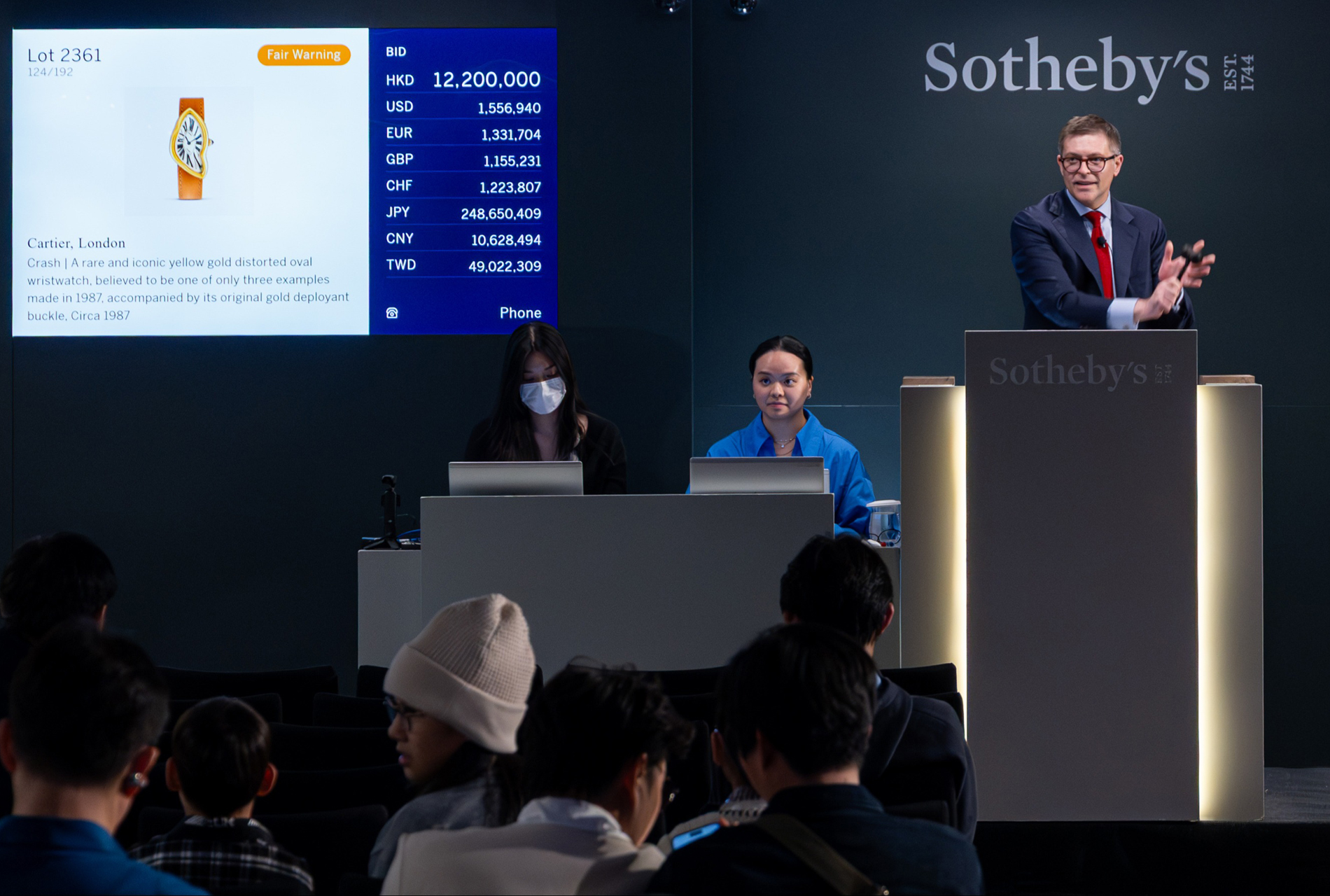 Cartier London Crash Sets World‑Record Sale at $2 Million