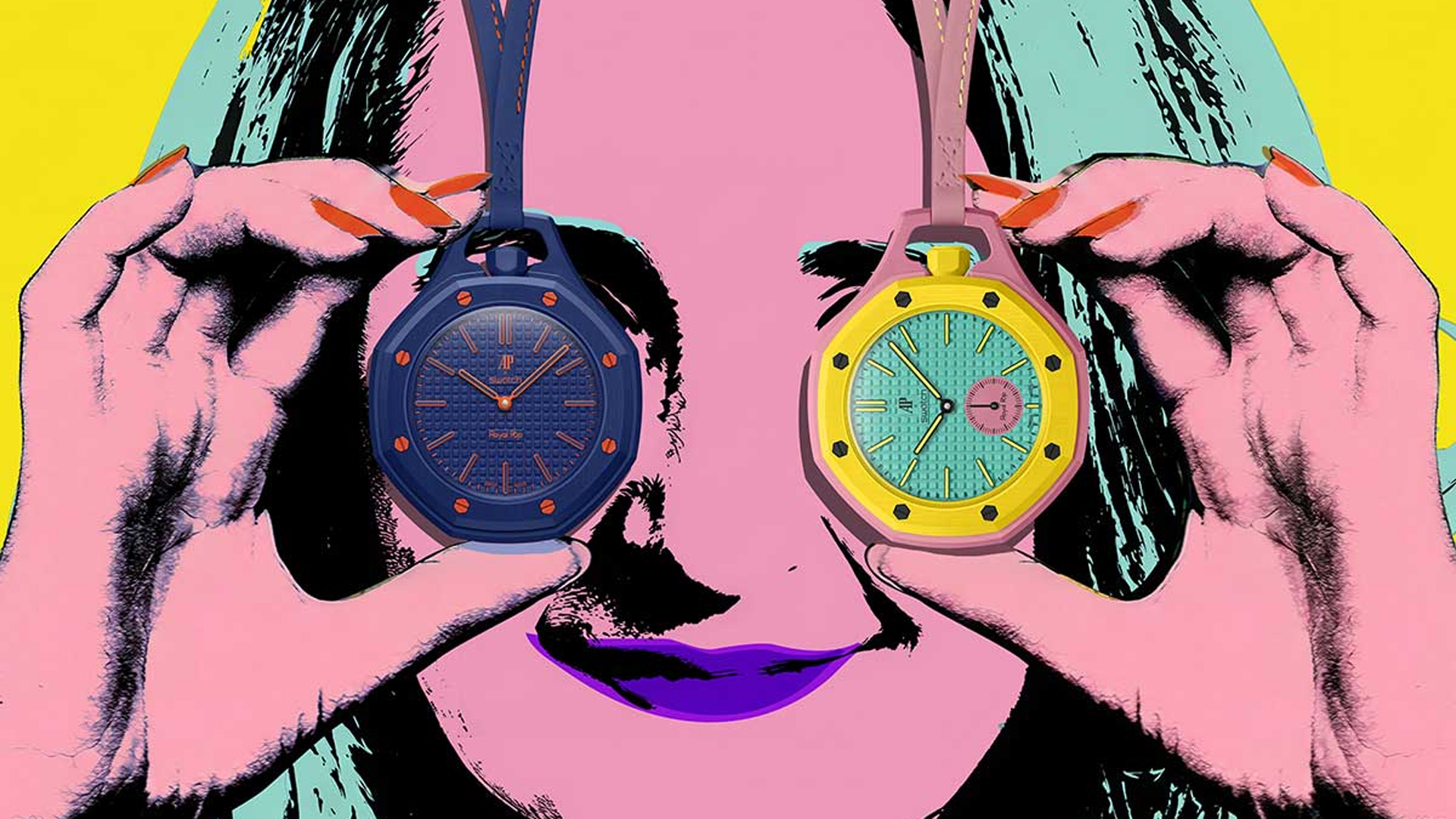 Swatch and Audemars Piguet Launch One‑Off Royal Pop Collaboration