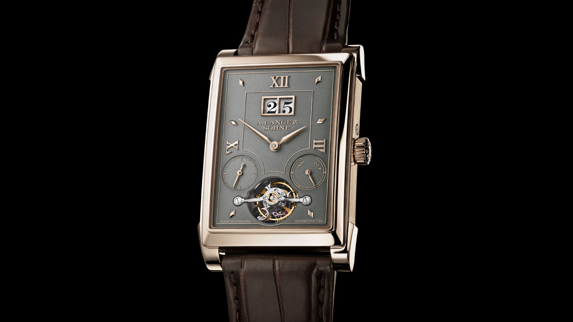 A. Lange & Söhne revives the Cabaret Tourbillon in Honeygold
