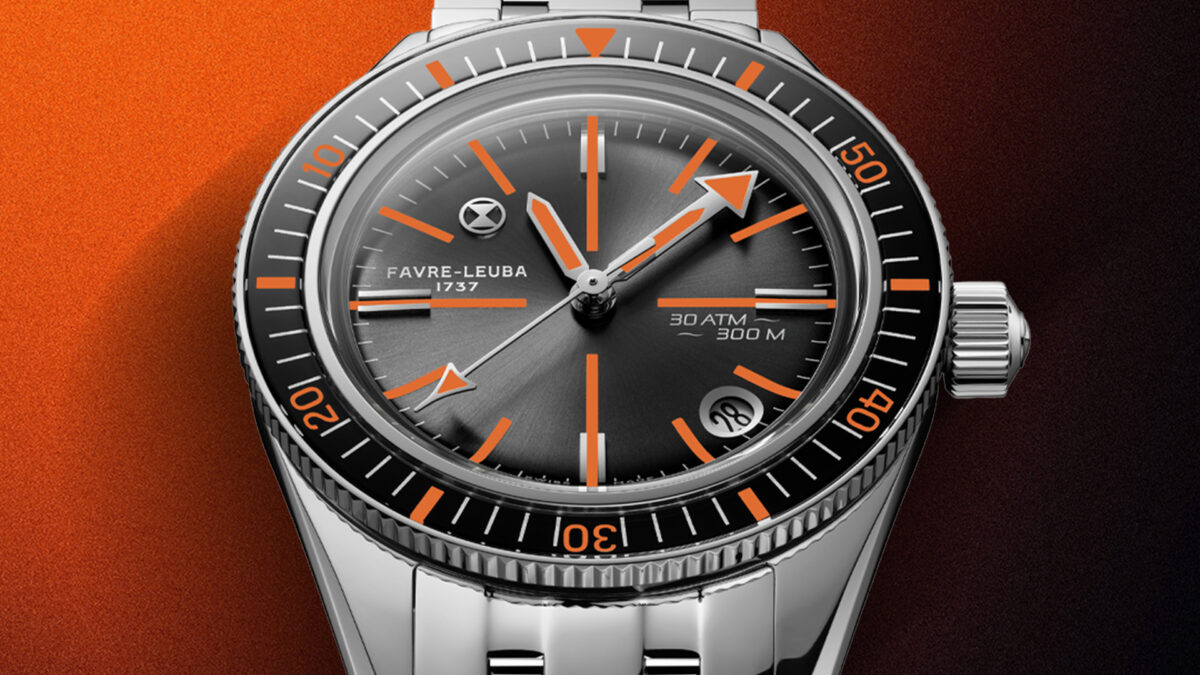 Favre Leuba Deep Raider Revival returns to orange