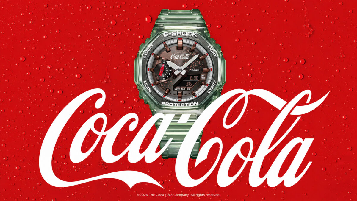 Casio creates official Coca-Cola flavored Casioak - WATCHPRO USA