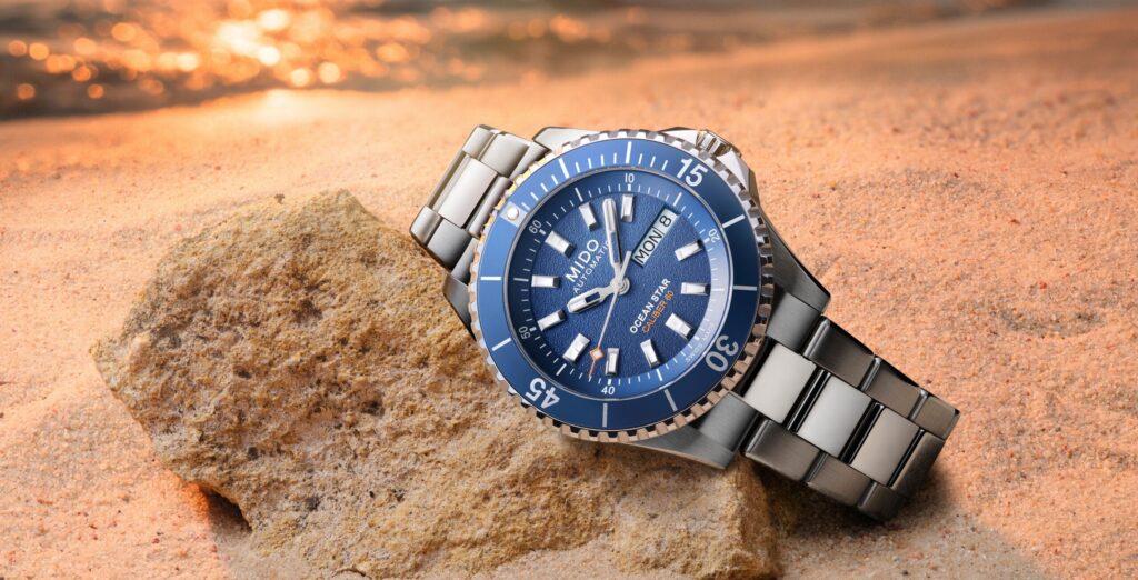 ライトページ　稼働品　Mido Ocean Star ジャンク MIDO dives deeper with the latest Ocean Star 200