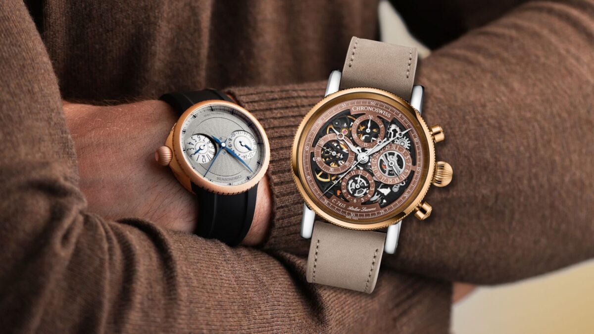 Chronoswiss Goes For Gold With Two New watches