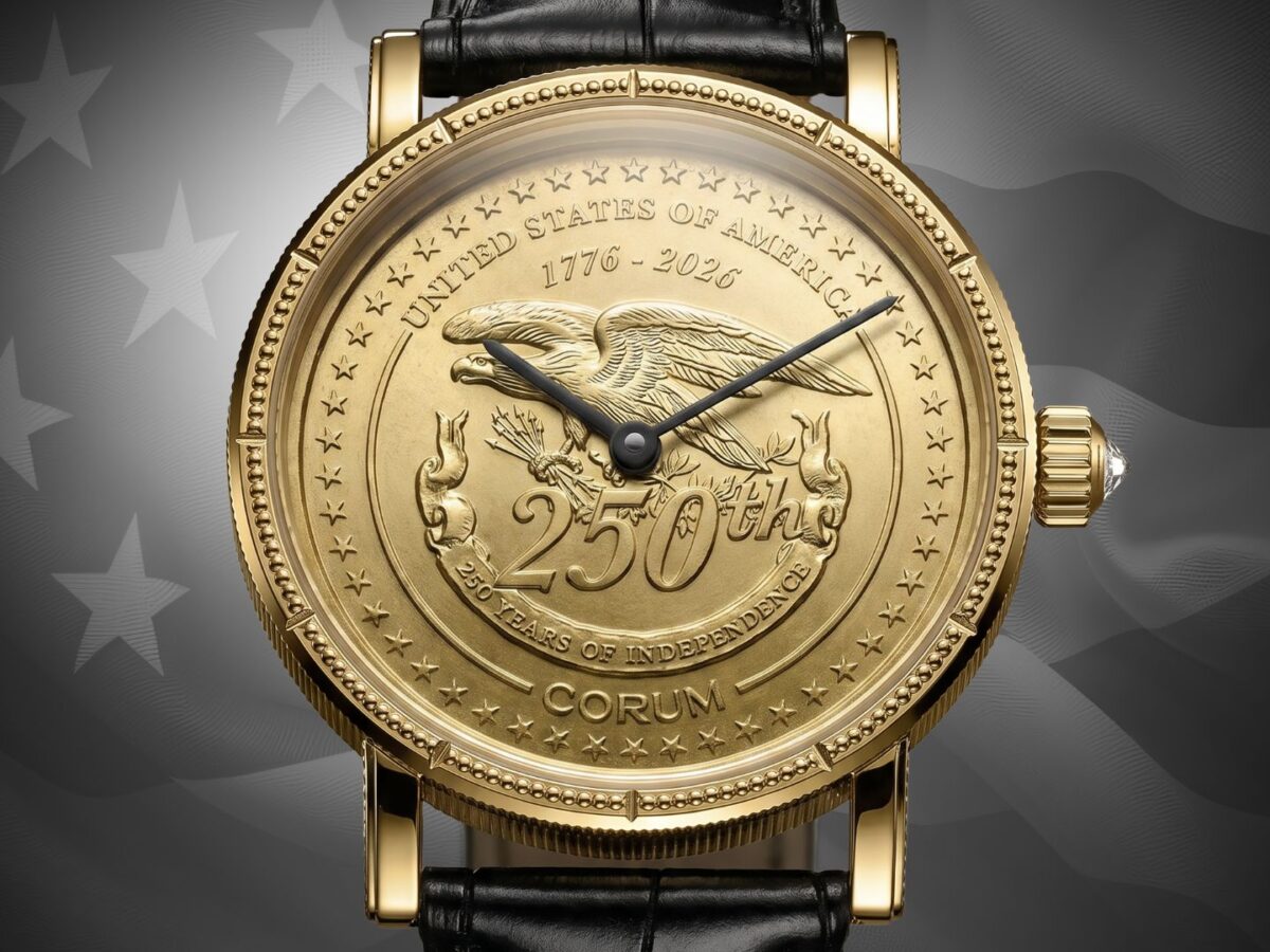 Corum Marks America's 250th Birthday With heritage coin watch