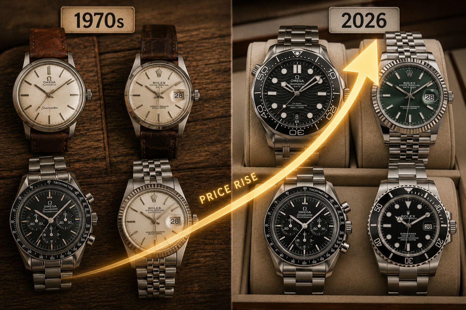 How Rolex Prices Have Doubled in 50 Years