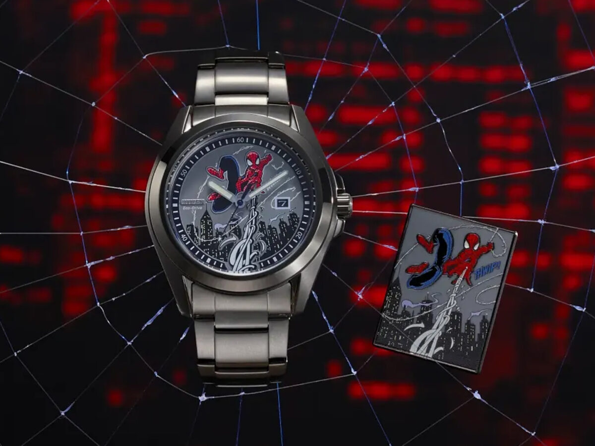 Citizen Spiderman swings into Watches of Switzerland