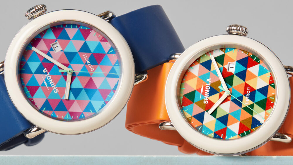 Shinola Embraces Triangular Designs