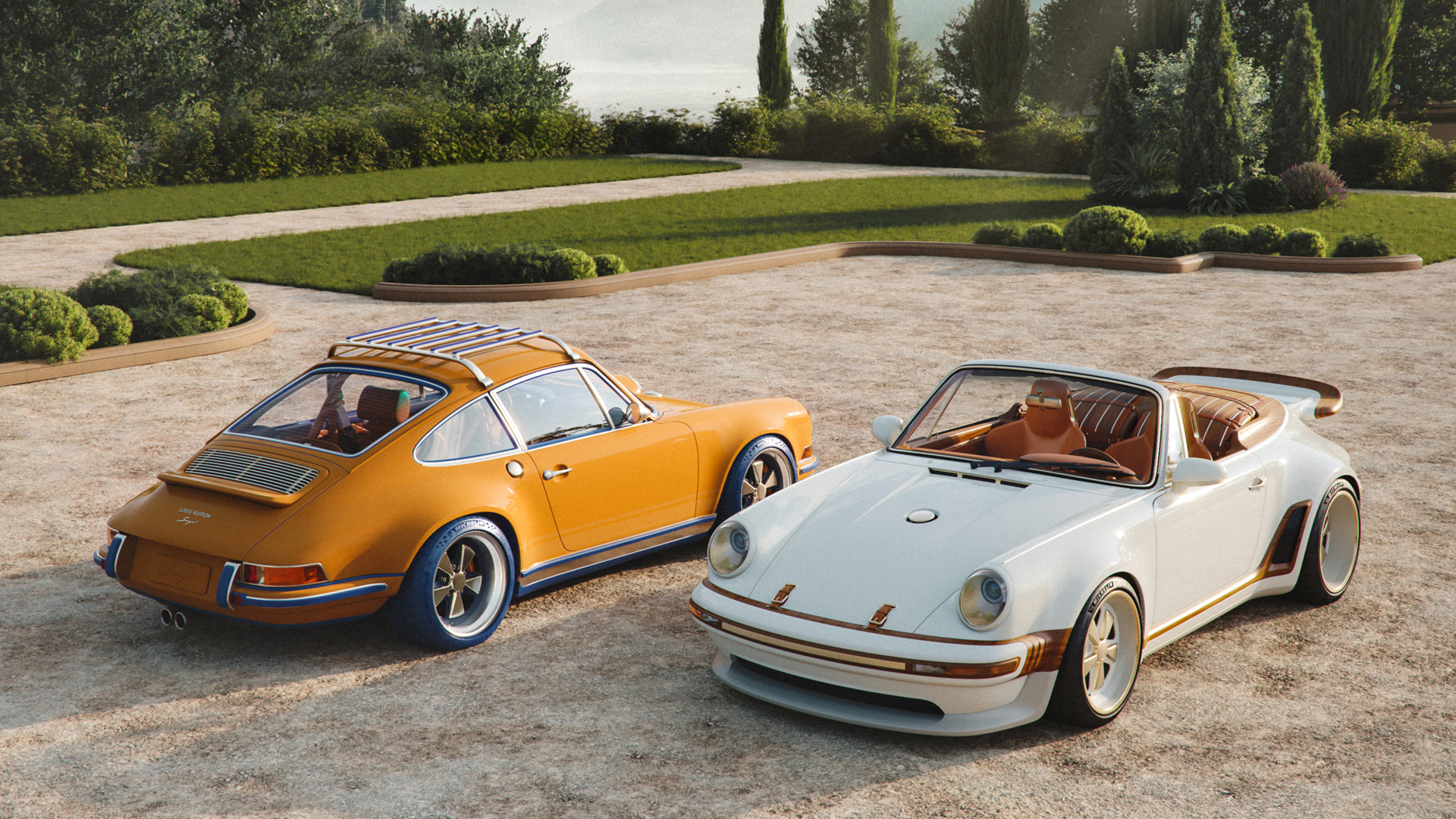 Louis Vuitton Watches and Singer Collaborate on Porsche 911 Designs