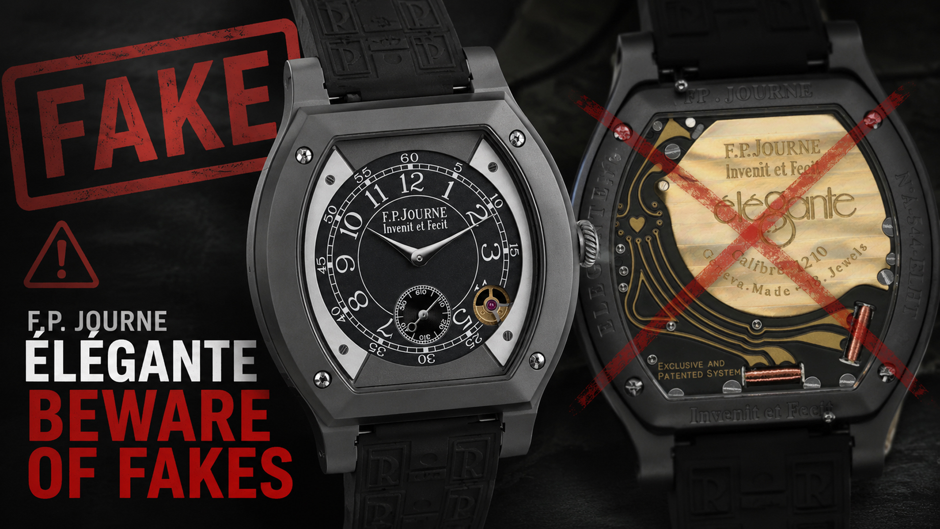 F.P. Journe Warns of Super‑Fake Watches