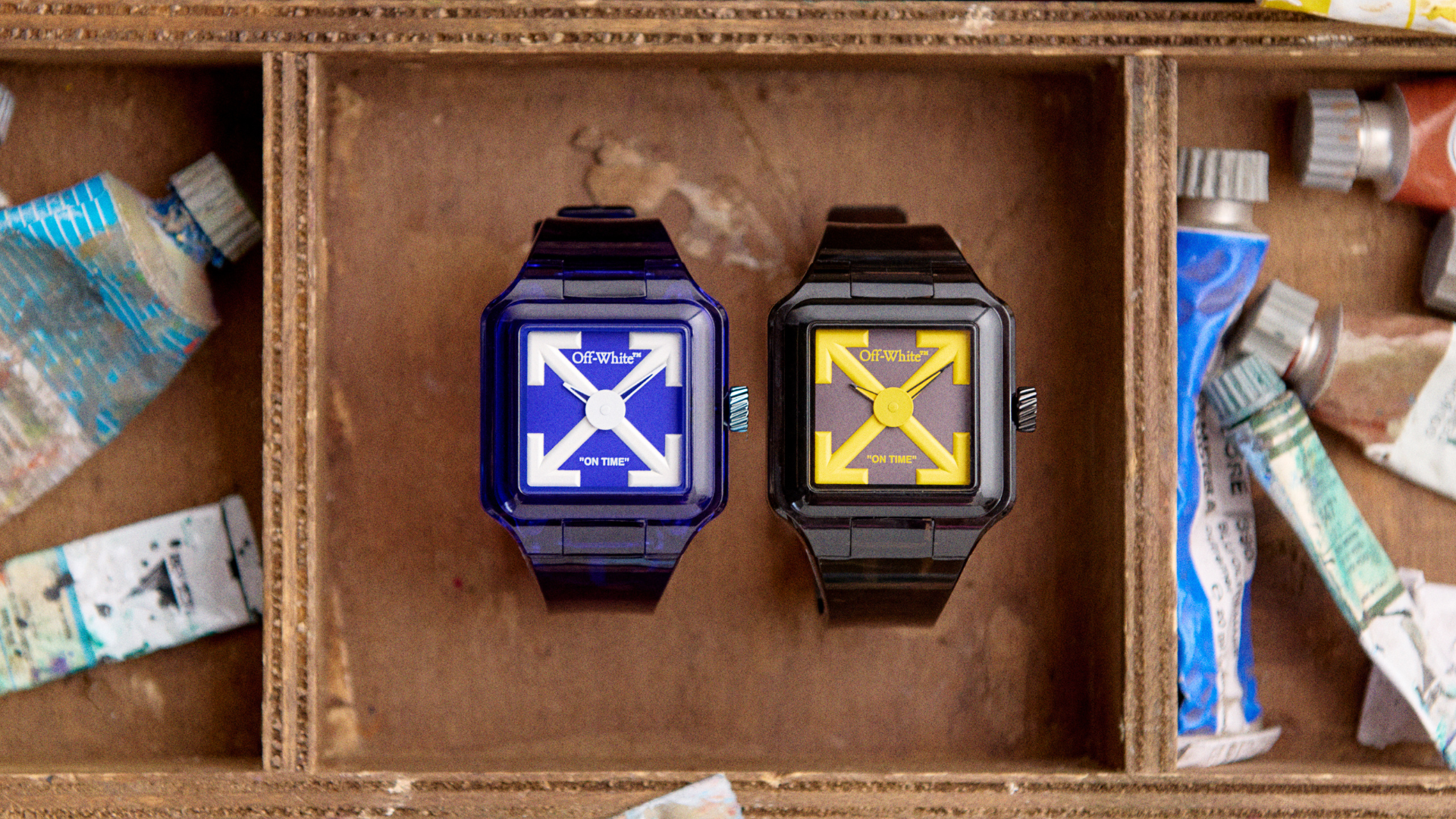 Off-White expands US presence of the TIME watch collection