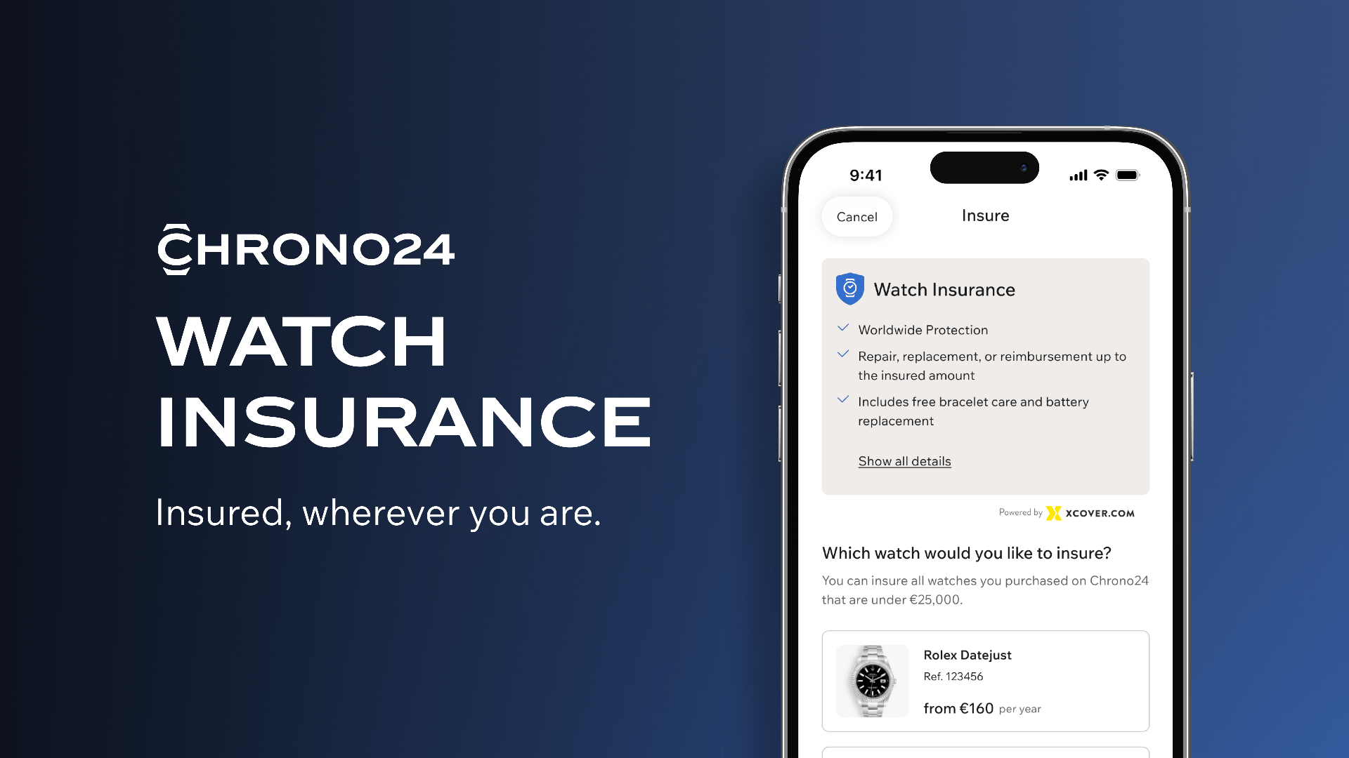 Chrono24 Insurance Covers True Watch Value