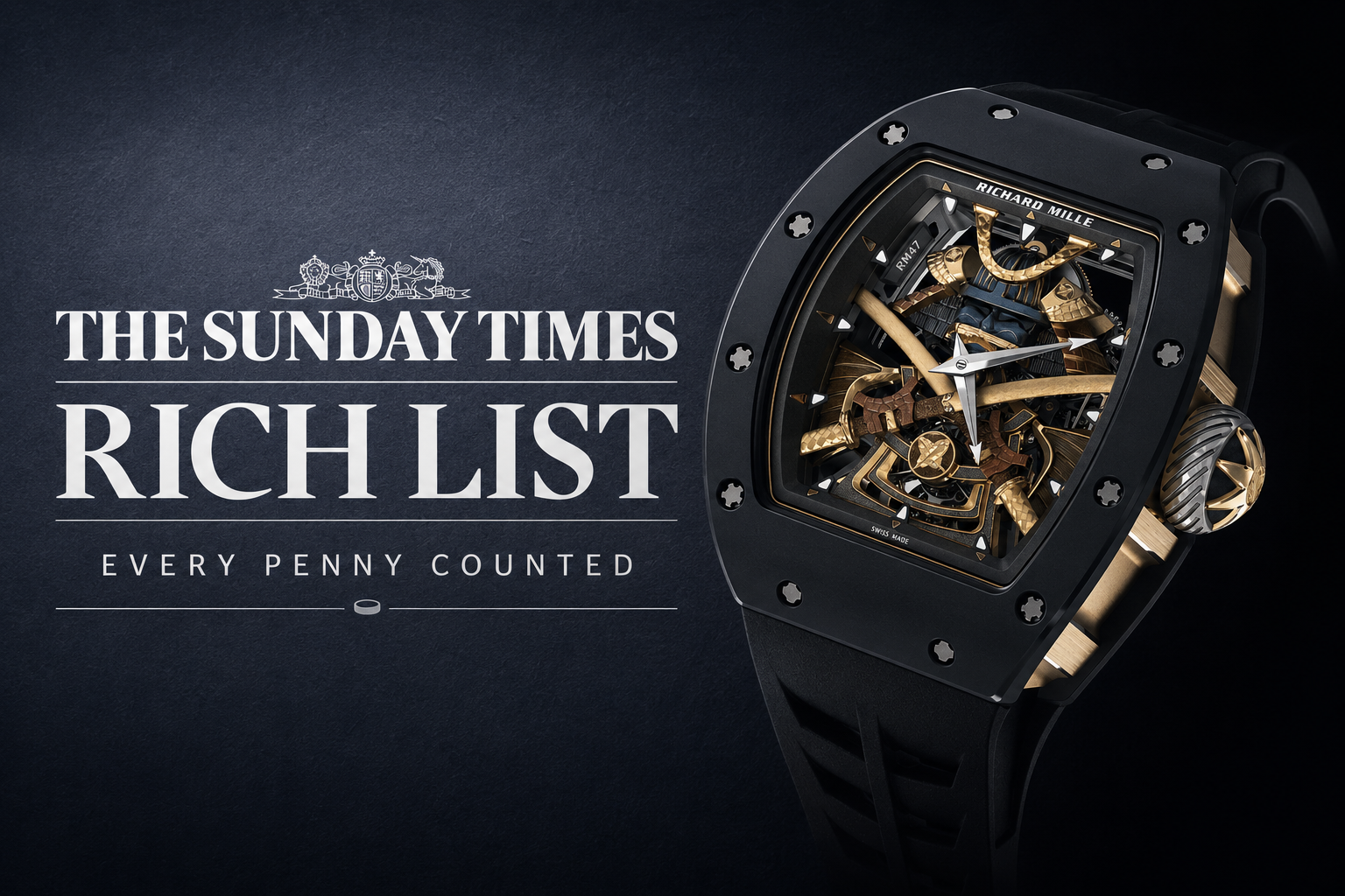 Richard Mille Partners Join Sunday Times Rich List